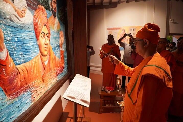 Inauguration of New Exhibits at Vivekananda House Museum (Photos)